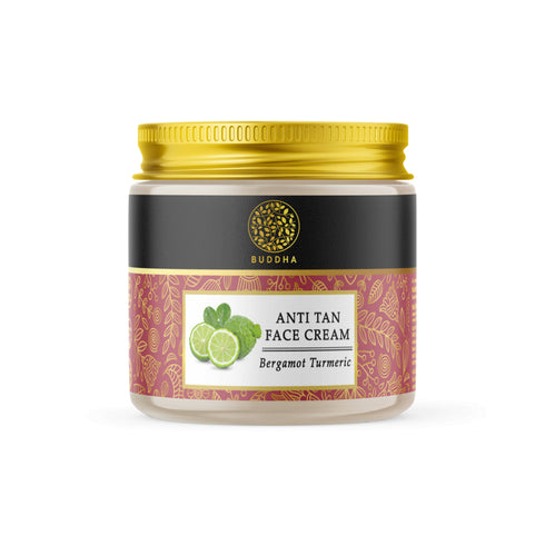 Buddha Natural Anti Tan Face Cream For Skin Glow Removing Tan & Dark Spots